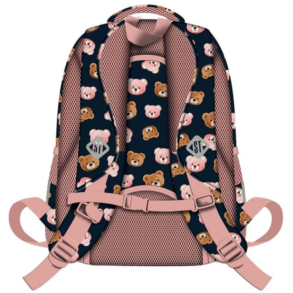 imagen de Mochila escolar St.Right Teddy Bear, mochila BP58 40x28x18cm 2