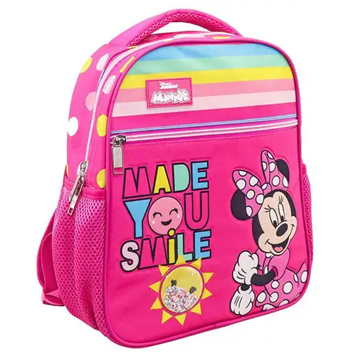 imagen de Mochila rosa de Minnie Mouse 27x10x31cm 1