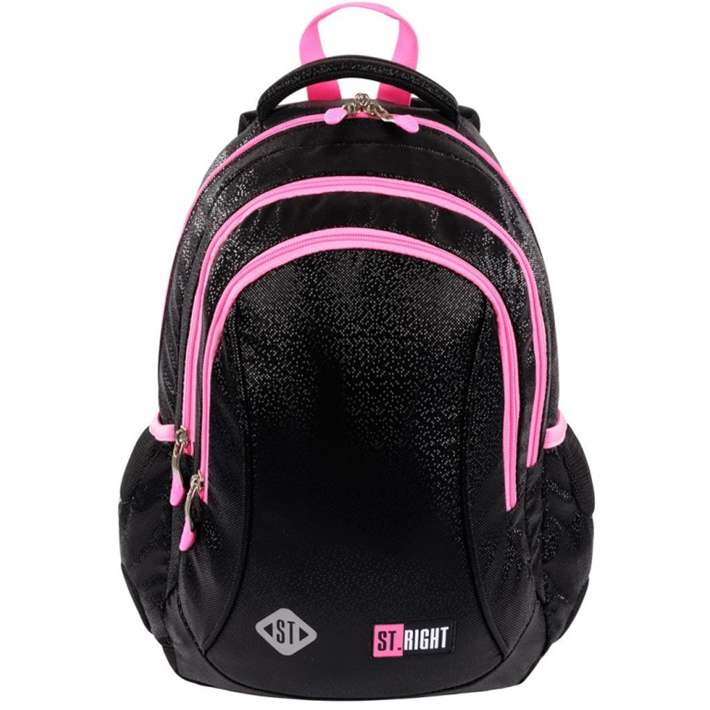 imagen de Mochila St.Right Black Glitter, mochila BP26 39x27x17cm 1