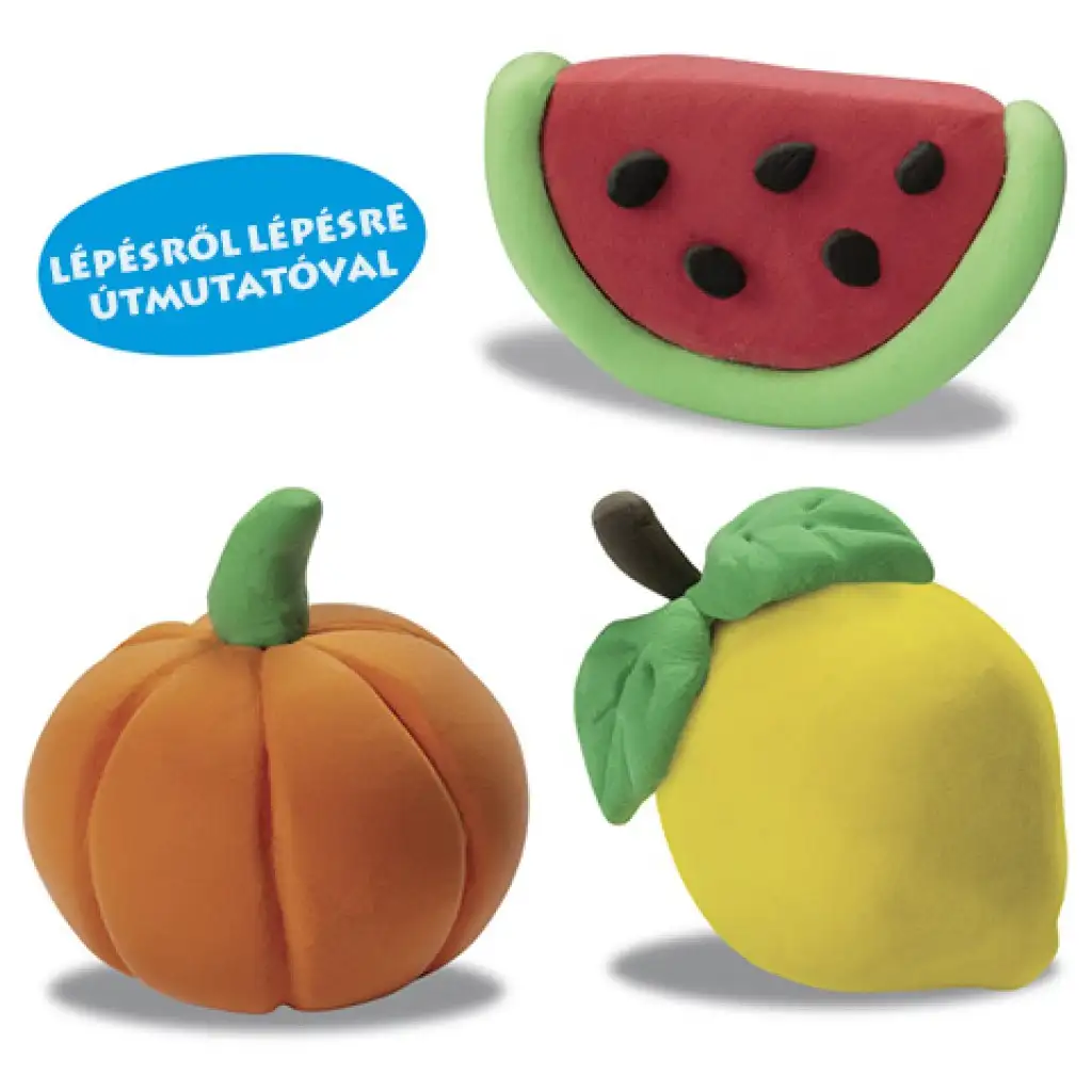 imagen de Modelight Frutas de plastilina en varias versiones 30gr 1ud - Carioca 2