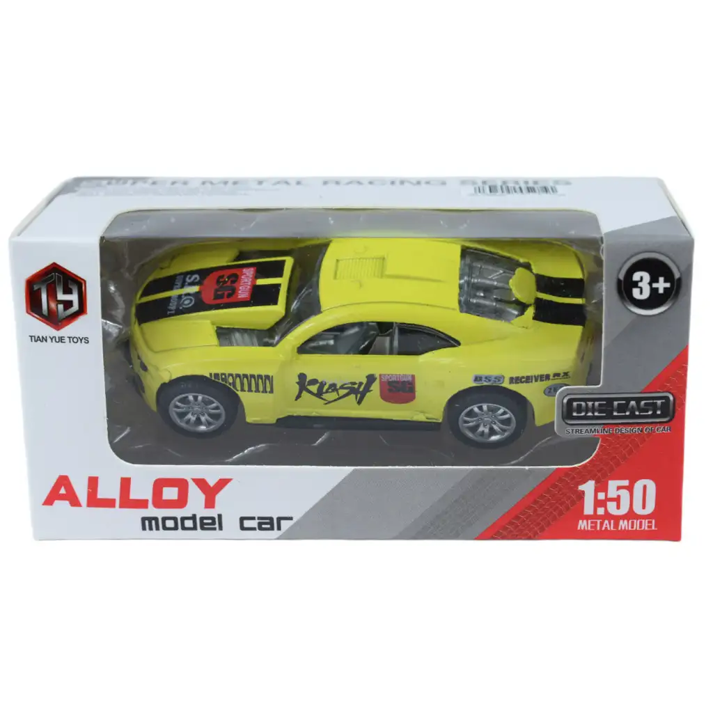 imagen de Modelo de coche: Coche de carreras de metal en varias versiones 7cm 1/50 1ud 10