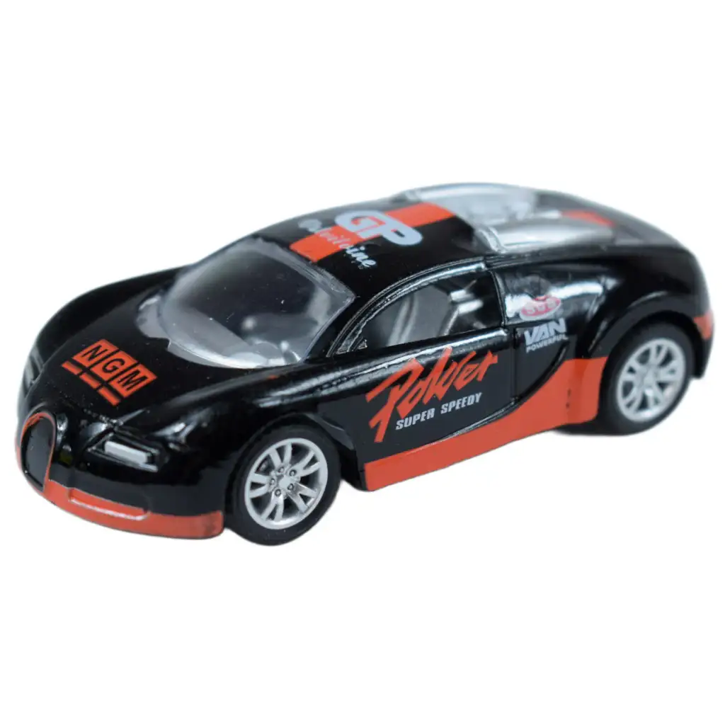 imagen de Modelo de coche: Coche de carreras de metal en varias versiones 7cm 1/50 1ud 4