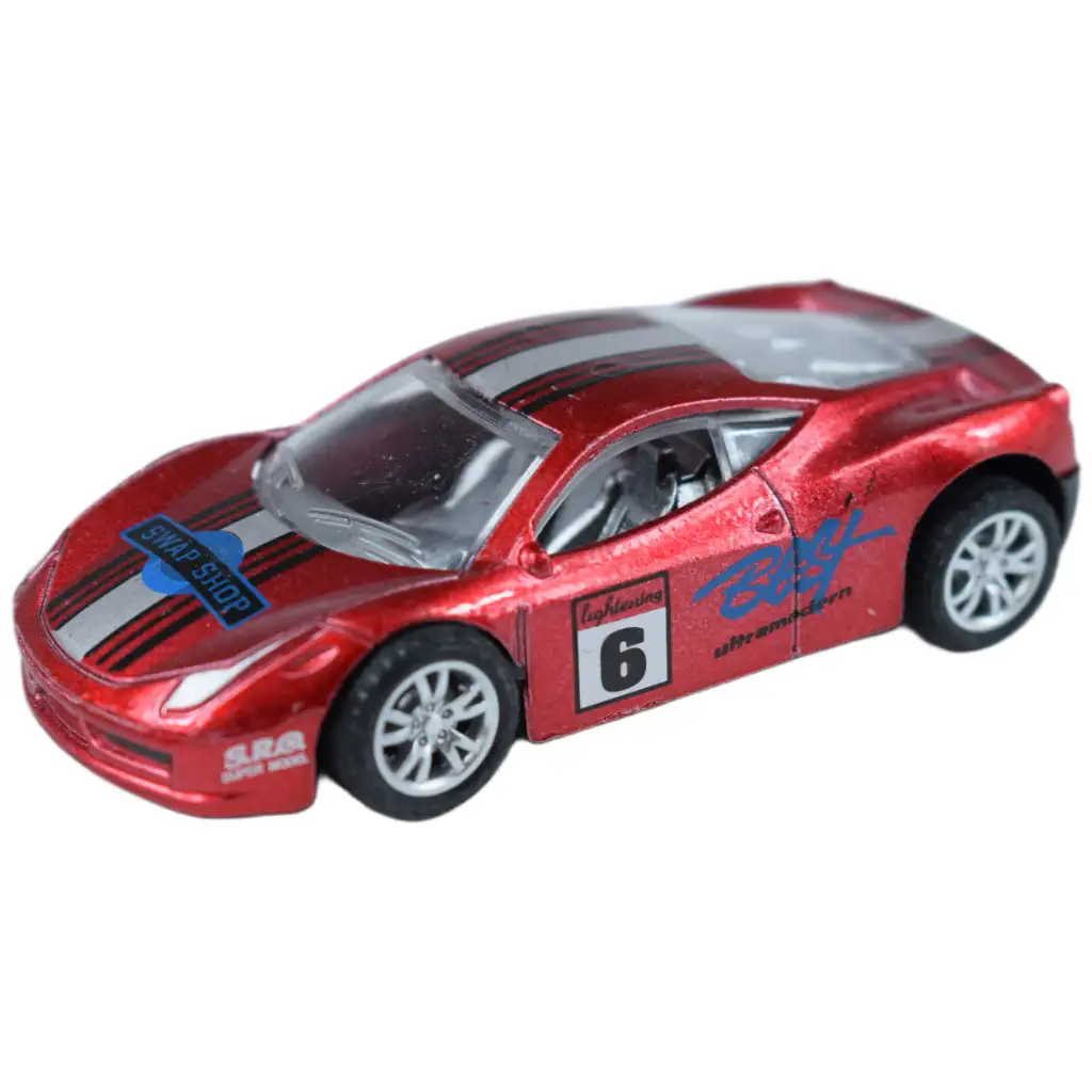 imagen de Modelo de coche: Coche de carreras de metal en varias versiones 7cm 1/50 1ud 6