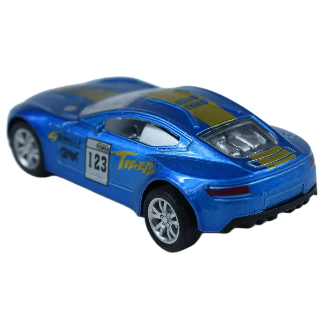 imagen de Modelo de coche: Coche de carreras de metal en varias versiones 7cm 1/50 1ud 9