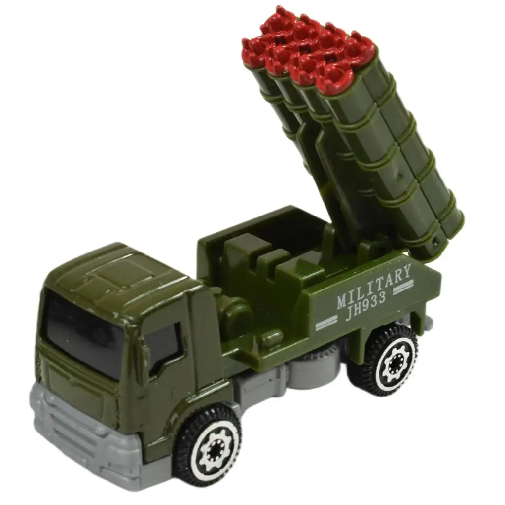 imagen de Modelo de coche: Set de 6 coches pequeños militares 2