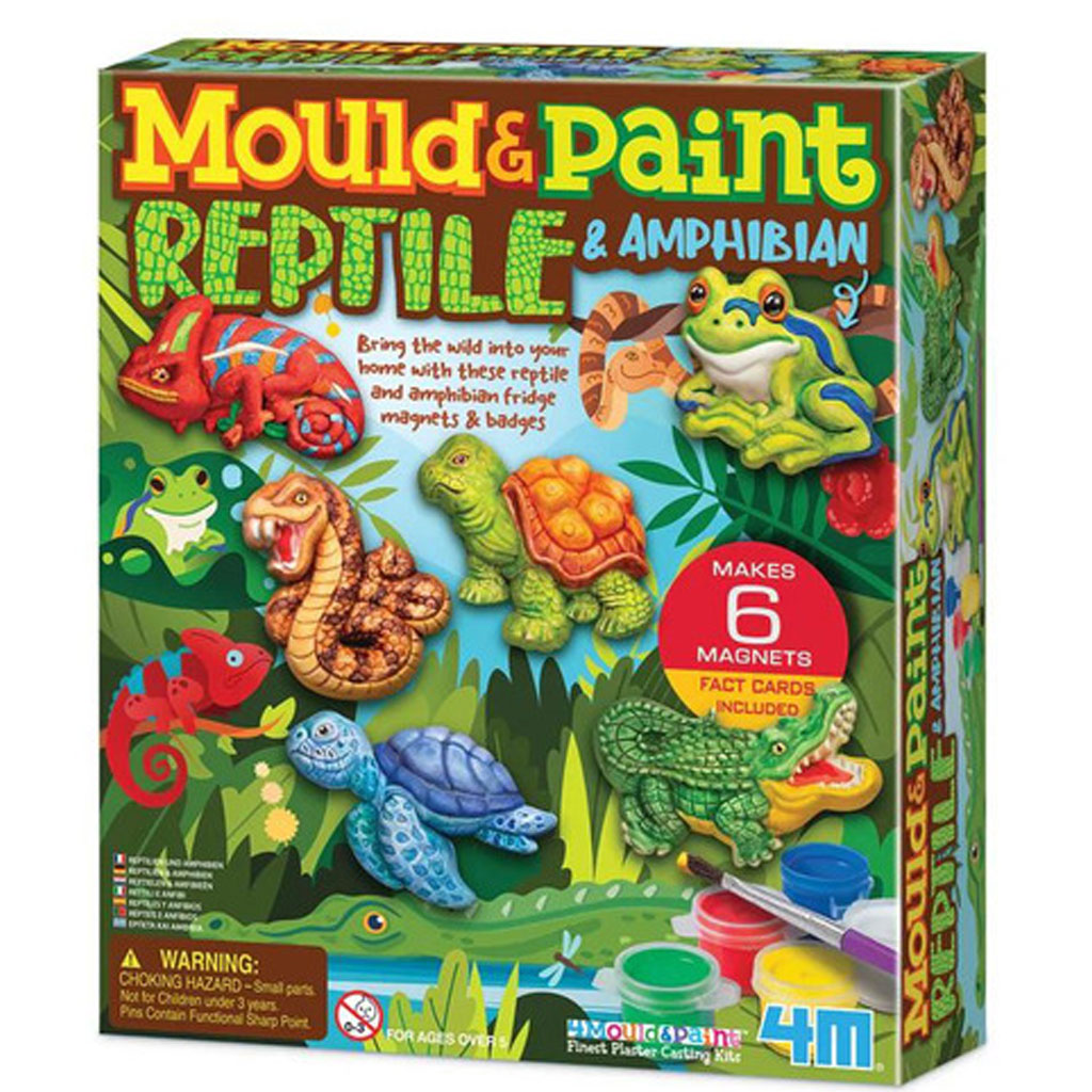 imagen de Molde de yeso - Reptiles y anfibios 1