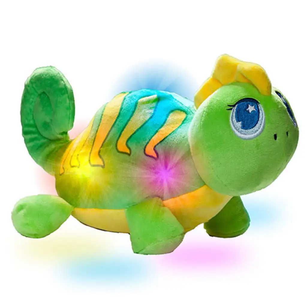 imagen de Molto: GusyLuz camaleón de peluche compañero de sueño con luz 2