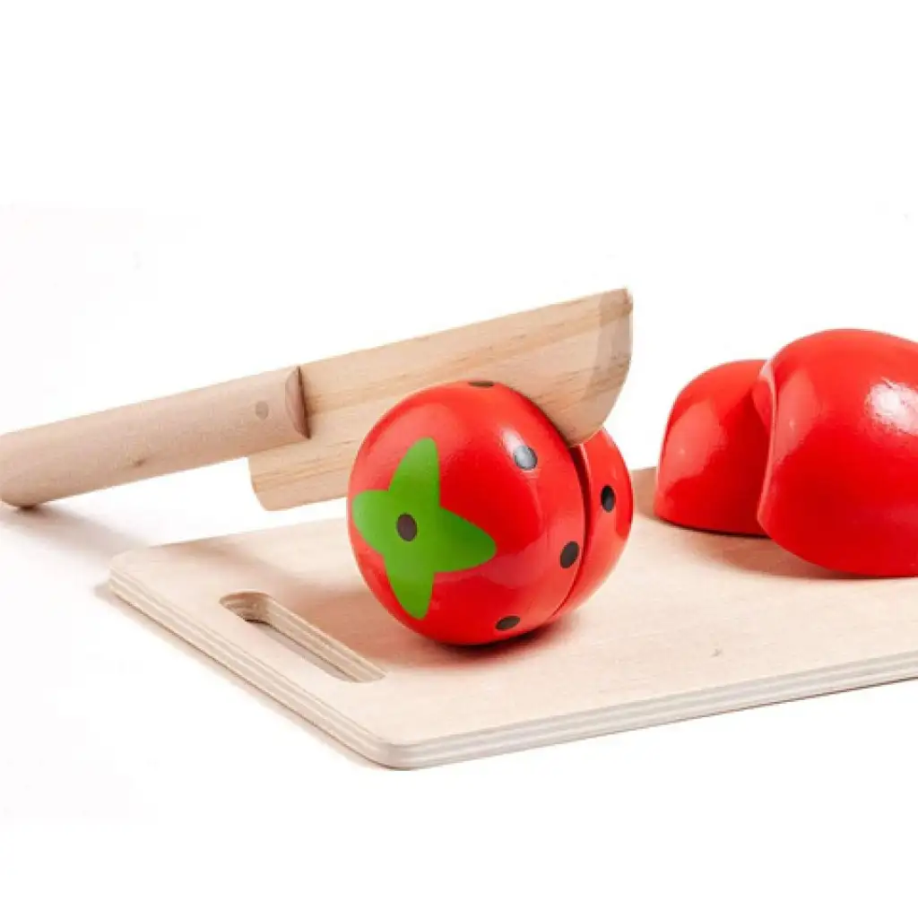 imagen de Molto: Juego de frutas de madera con bandeja de 9 piezas 5