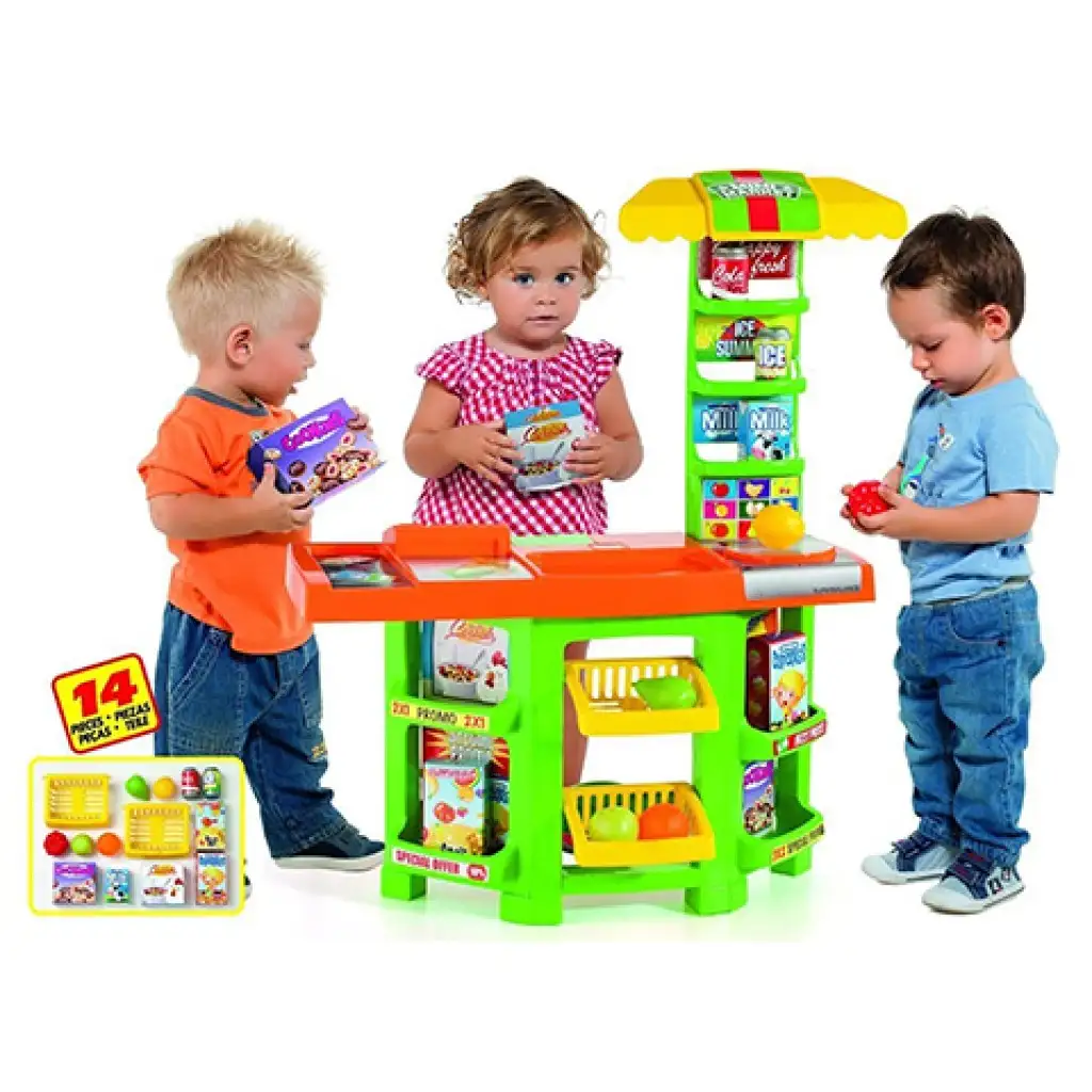 imagen de Molto: Mini Mercado set de juego de 14 piezas 58x28x77cm 3