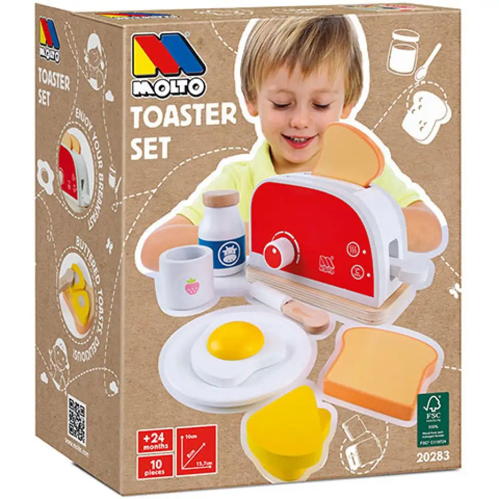 imagen de Molto: Nature set de juego de tostadora 1