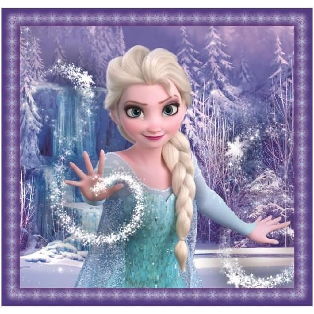 imagen de Momentos divertidos de Frozen 3x48 piezas Supercolor puzzle - Clementoni 2