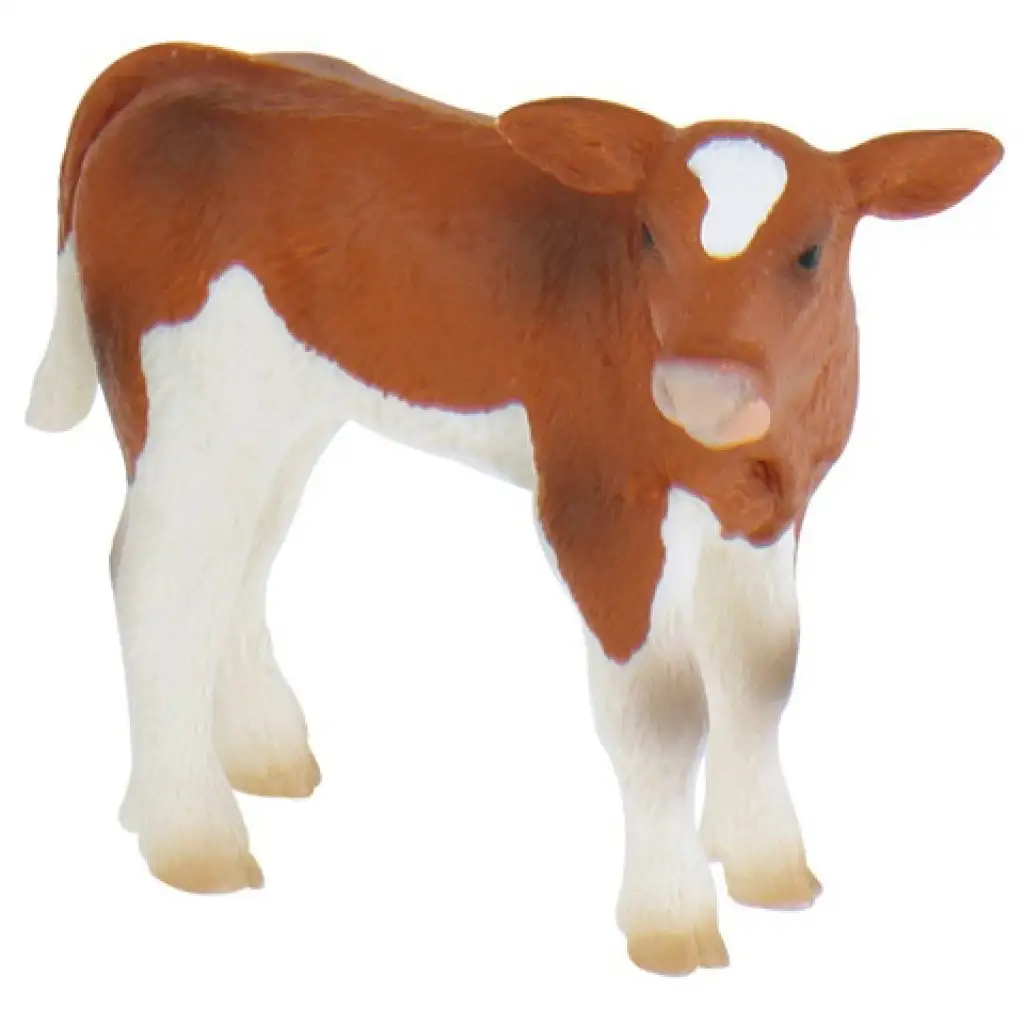 imagen de Mona, la figura de juguete de ternera - Bullyland 1