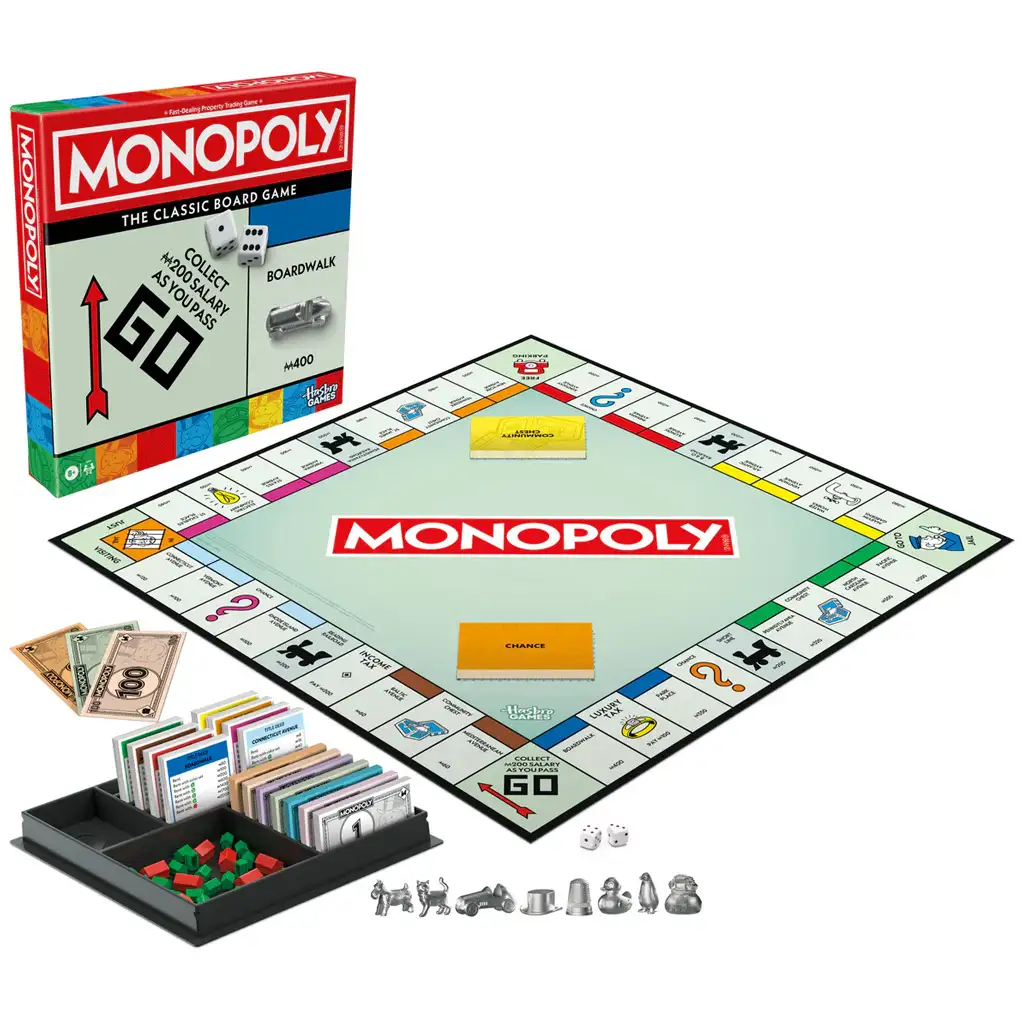 imagen de Monopoly clásico juego de mesa nueva versión - Hasbro 2