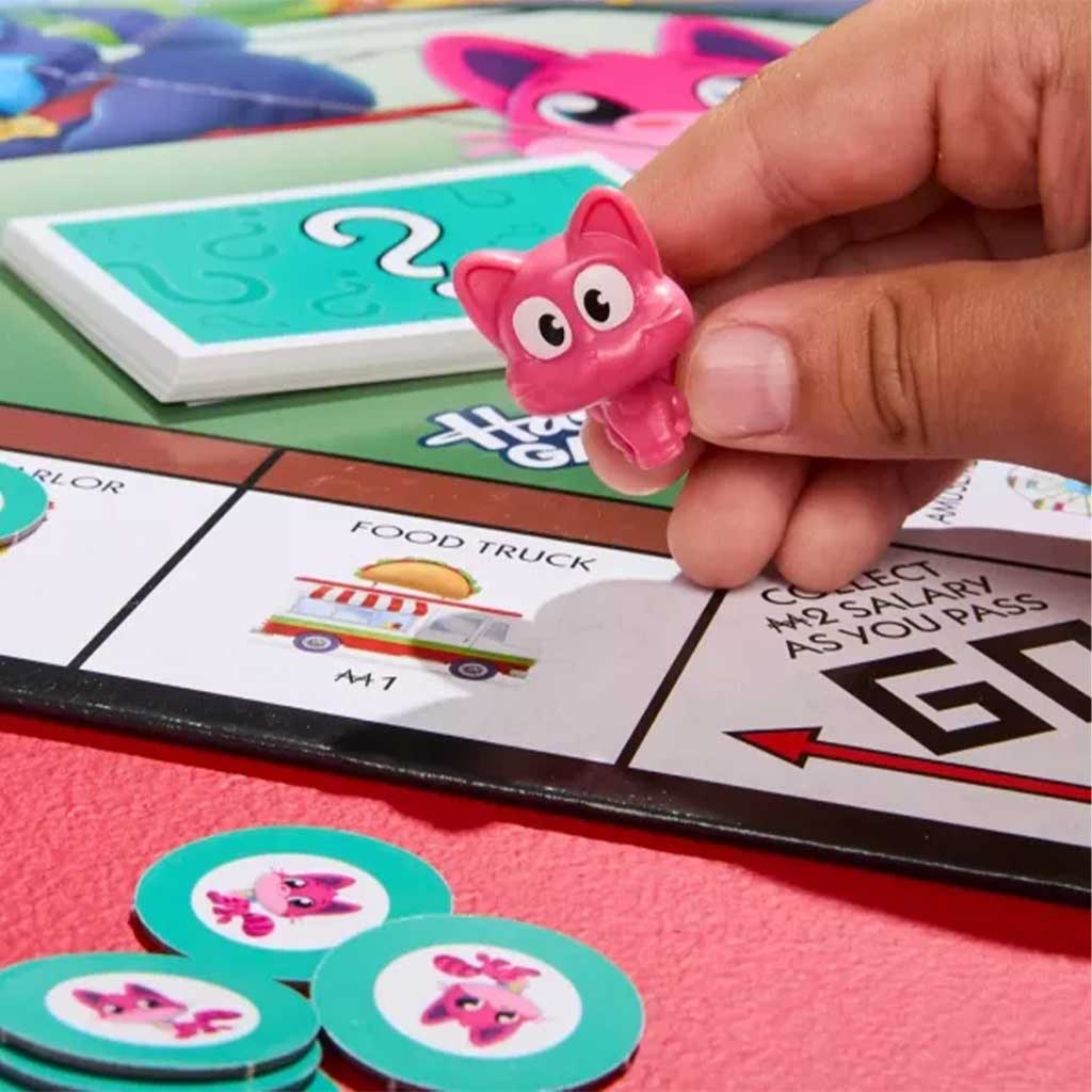 imagen de Monopoly Junior juego de mesa con figuras de animales - Hasbro 2