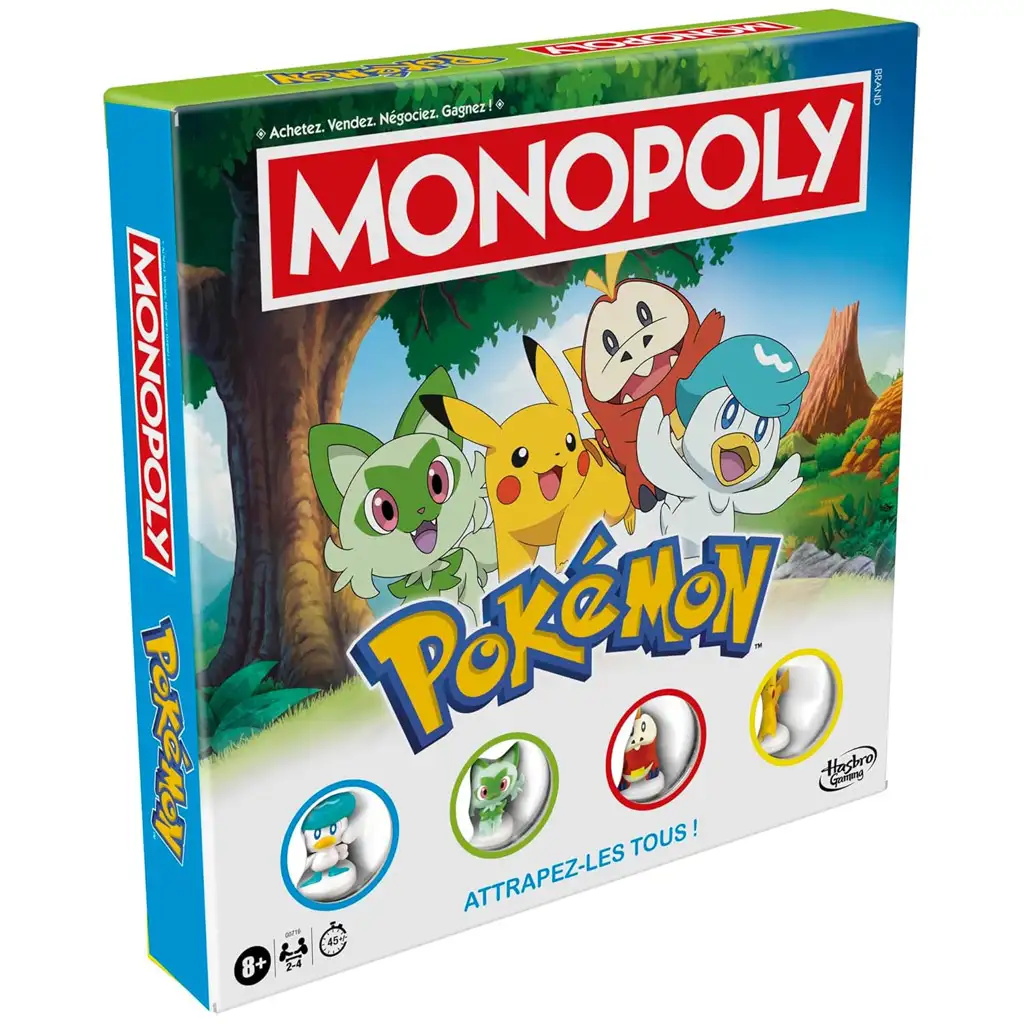 imagen de Monopoly Pokémon juego de mesa - Hasbro 1
