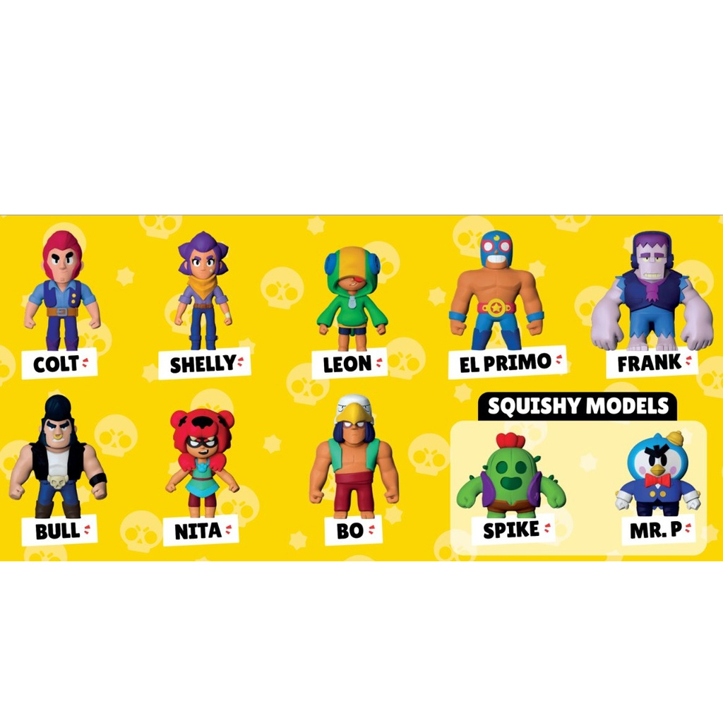 imagen de Monster Flex: Figuras estirables de Brawl Stars en varias versiones 1ud 7