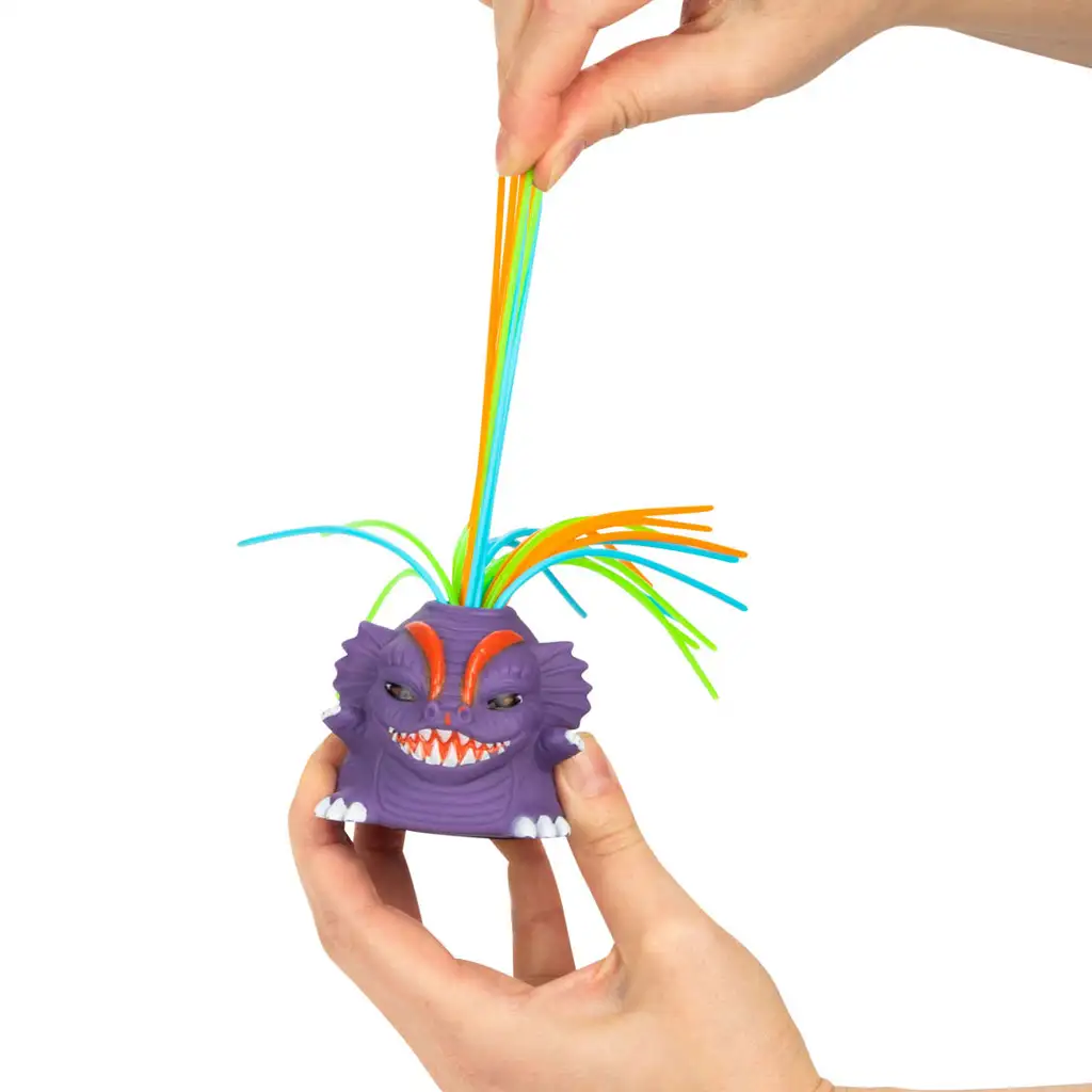 imagen de Monster Fun: Figura de monstruo divertido con pelo extensible en varias versiones 1ud 2