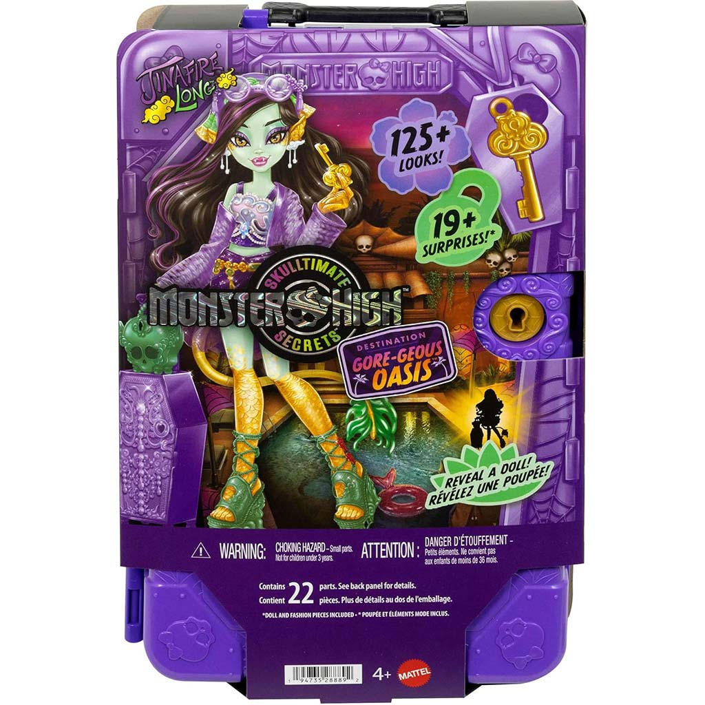 imagen de Monster High Amigos Monstruosos secretos: Viaje espantoso muñeca Jinafire Long - Mattel 2