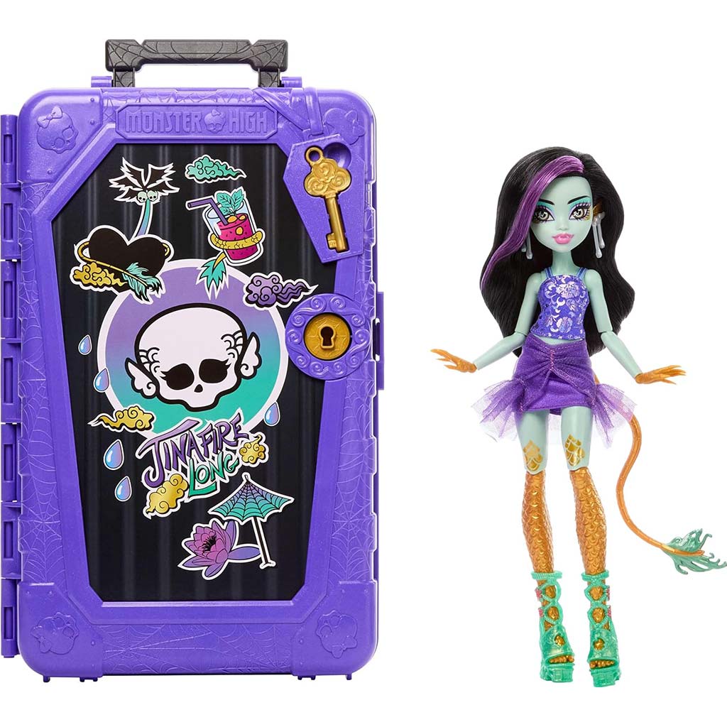 imagen de Monster High Amigos Monstruosos secretos: Viaje espantoso muñeca Jinafire Long - Mattel 1