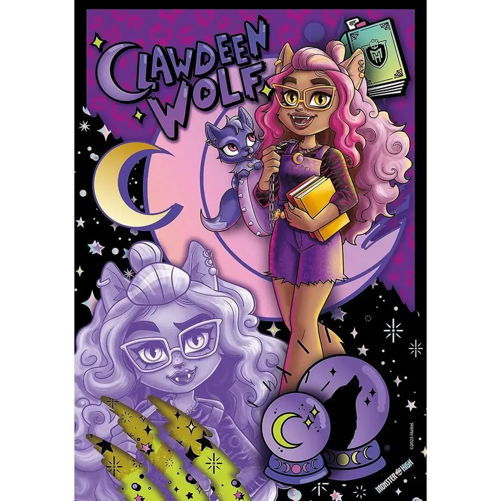 imagen de Monster High - Clawdeen Wolf 150 piezas puzzle - Clementoni 2