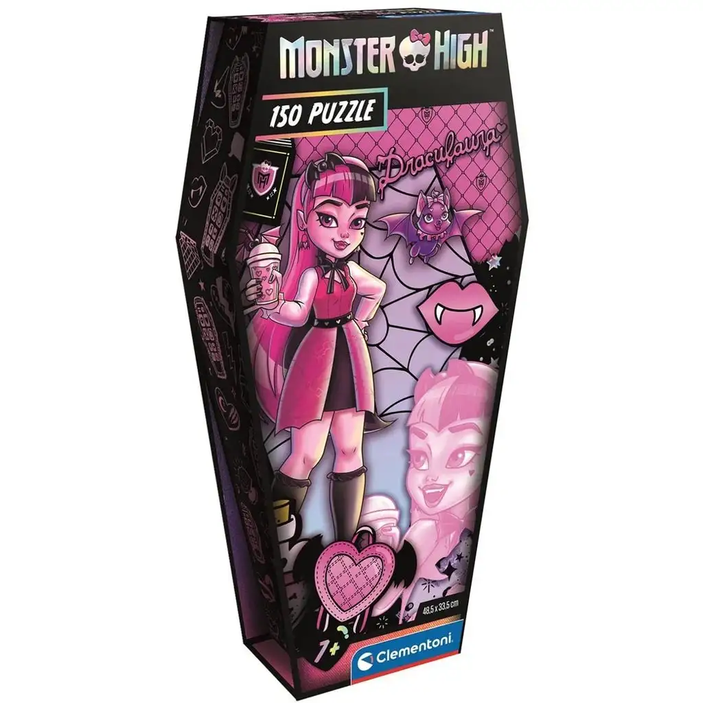 imagen de Monster High Draculaura rompecabezas de 150 piezas - Clementoni 2