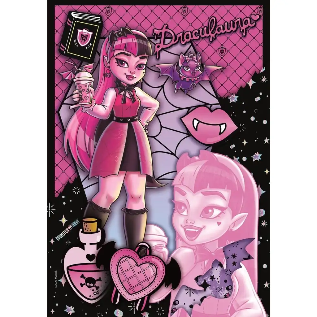 imagen de Monster High Draculaura rompecabezas de 150 piezas - Clementoni 3