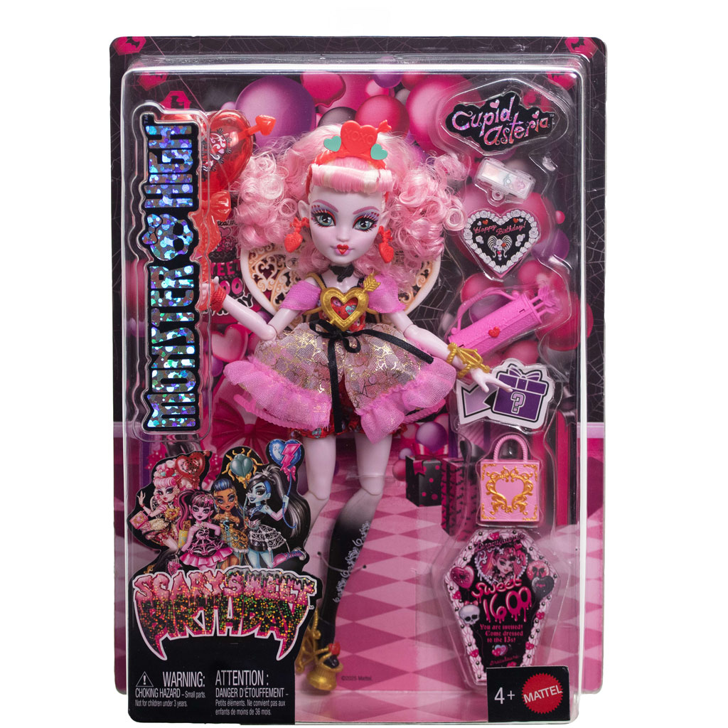 imagen de Monster High™: Fiesta Mística muñeca - Cupid Asteria - Mattel 1