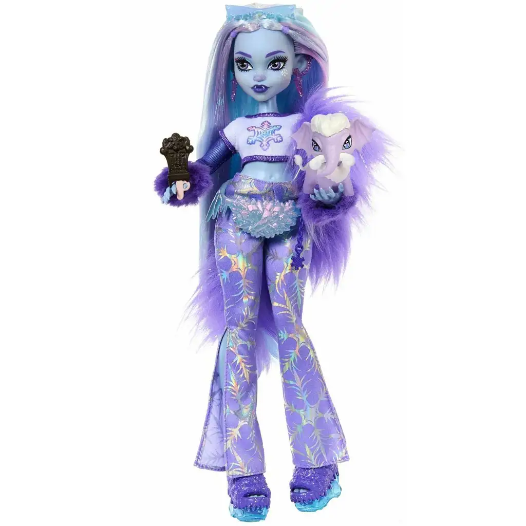 imagen de Monster High: Muñeca Abbey con accesorios - Mattel 2