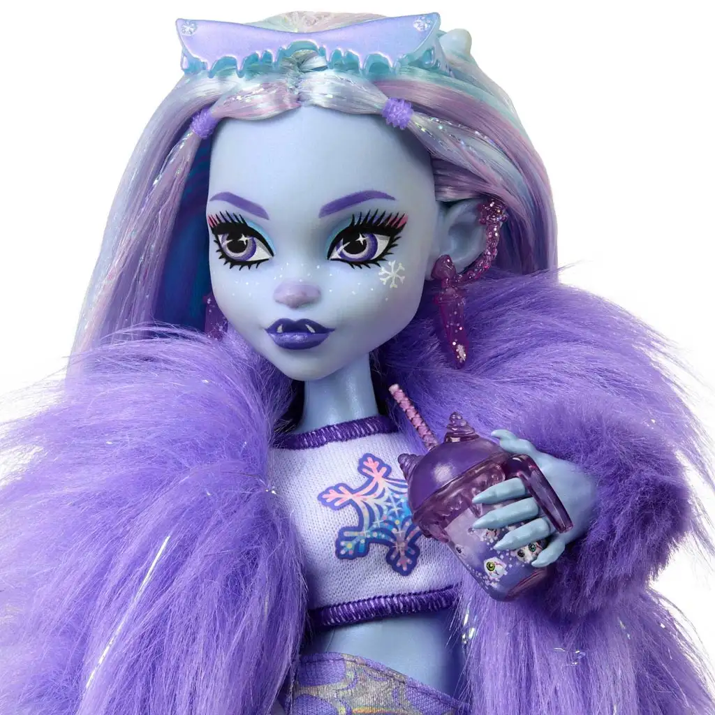 imagen de Monster High: Muñeca Abbey con accesorios - Mattel 3