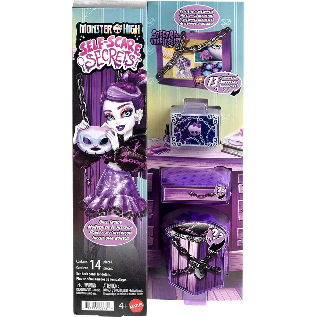 imagen de Monster High: Muñeca de Cuidado de Monstruos - Spectra - Mattel 1