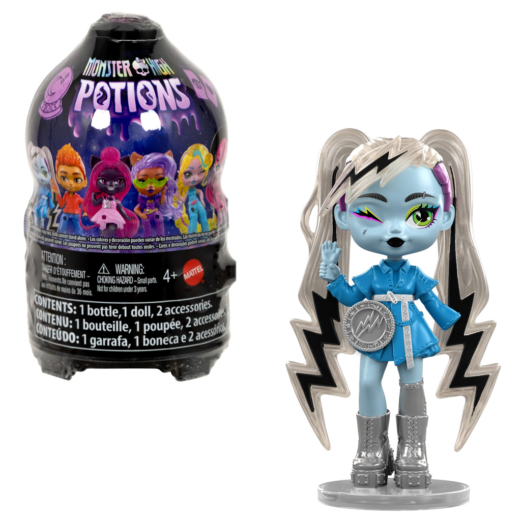imagen de Monster High: Muñeca de sorpresa aterradora en bola de cristal 1ud – Mattel 1