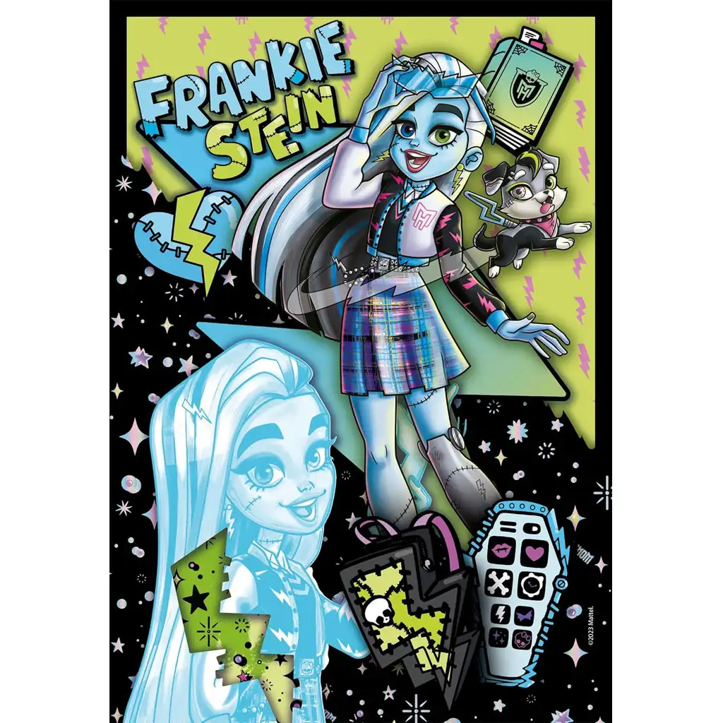 imagen de Monster High - Puzzle de Frankie Stein de 150 piezas - Clementoni 2