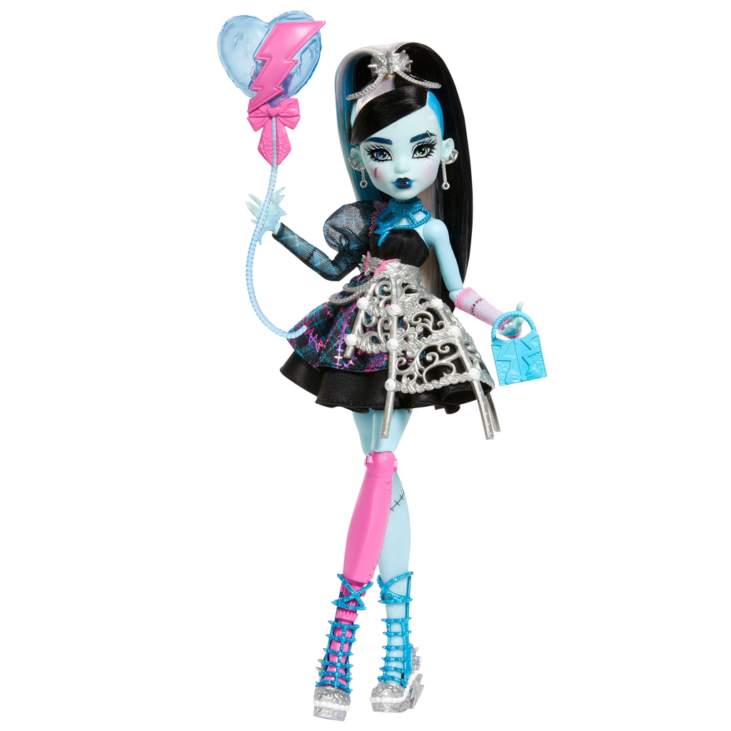 imagen de Monster High: Scary Sweet Birthday fiesta mística muñeca Frankie - Mattel 3