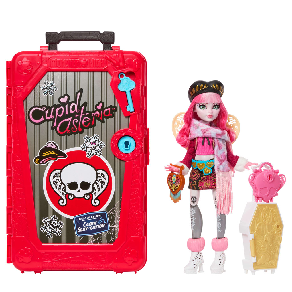 imagen de Monster High Secretos de Amigos Monstruosos - Refugio Espeluznante - Cupid Asteria - Mattel 2