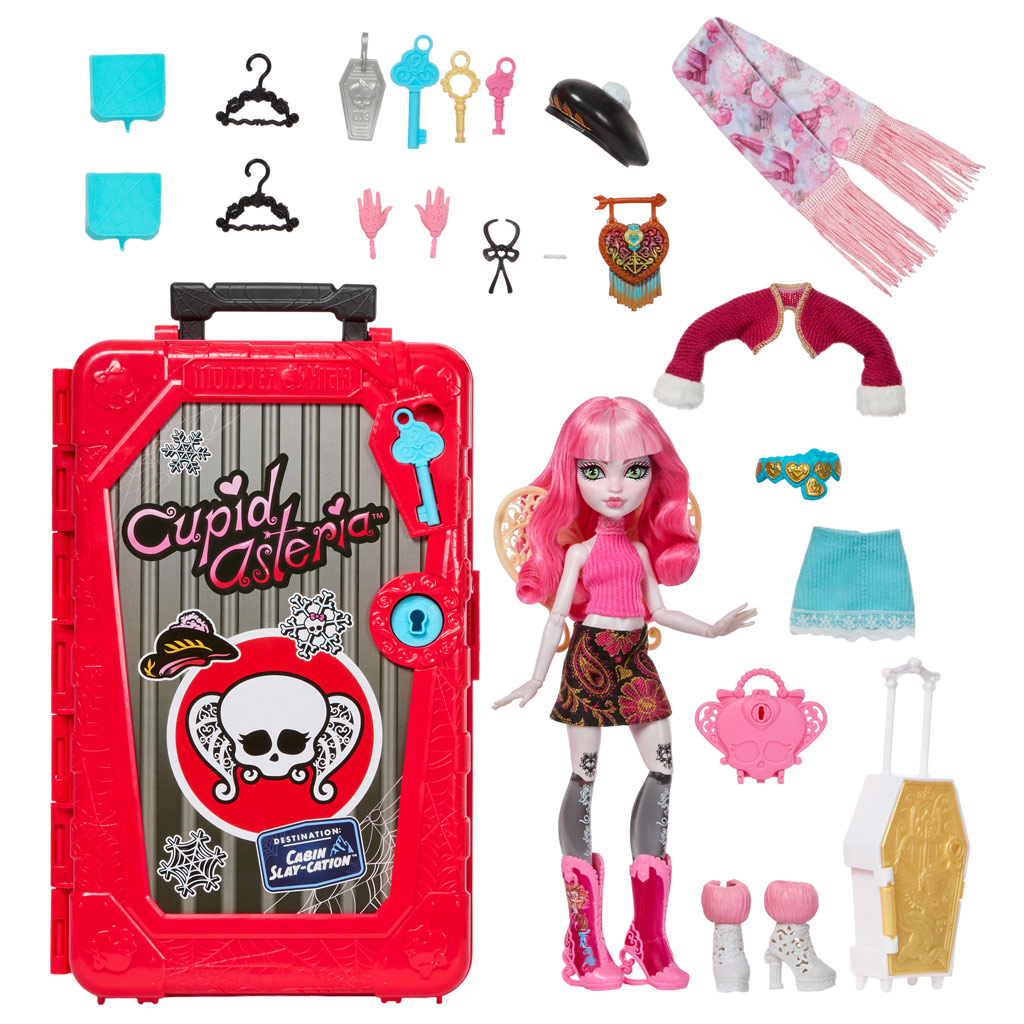 imagen de Monster High Secretos de Amigos Monstruosos - Refugio Espeluznante - Cupid Asteria - Mattel 6