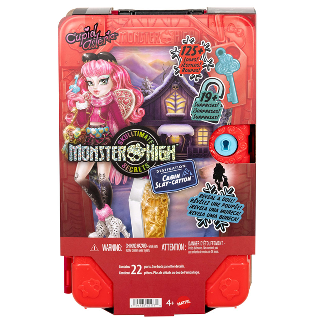 imagen de Monster High Secretos de Amigos Monstruosos - Refugio Espeluznante - Cupid Asteria - Mattel 1