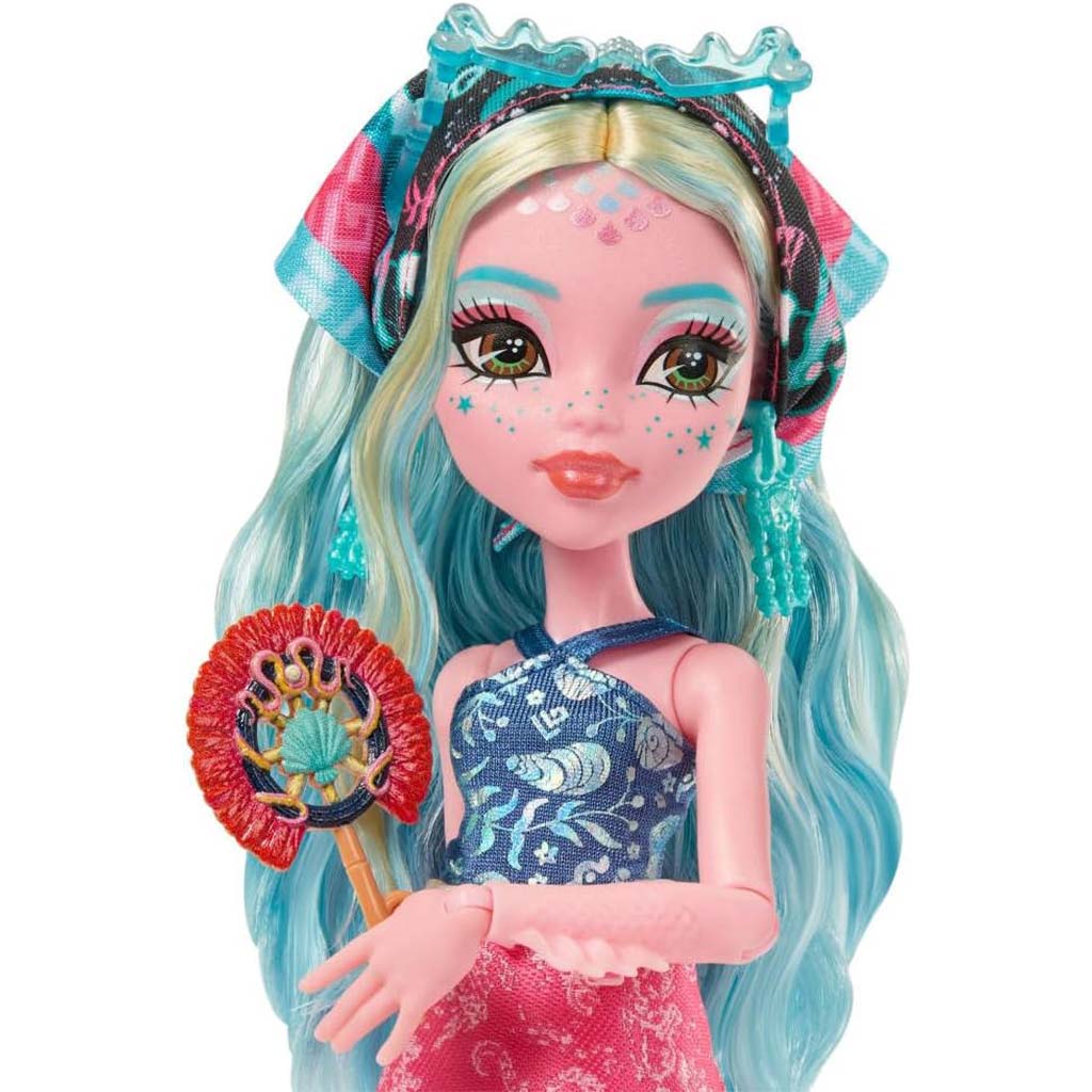 imagen de Monster High Secretos de Amigos Monstruosos: Viaje Espantoso Muñeca Lagoona Blue - Mattel 4