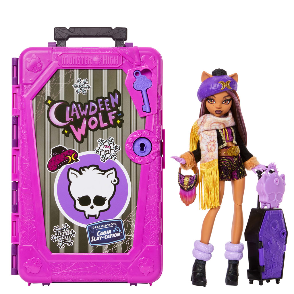 imagen de Monster High Secretos de Amistad Monstruosos - Refugio Espeluznante - Clawdeen Wolf - Mattel 2