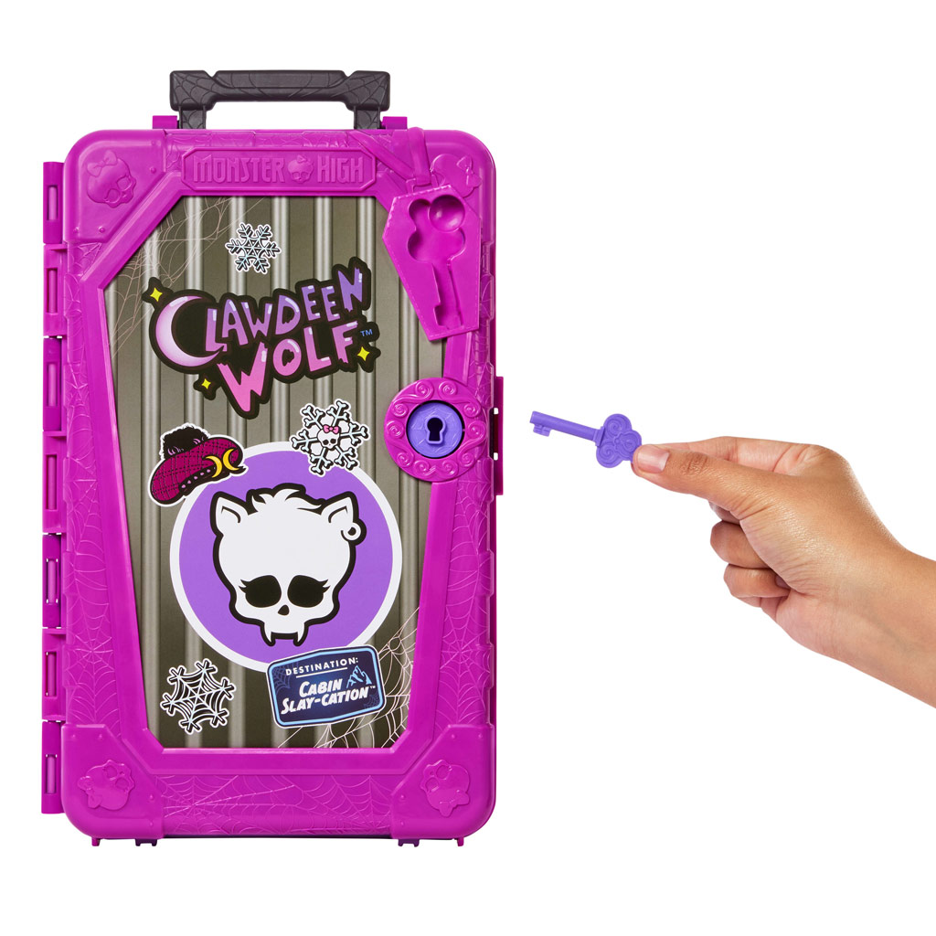 imagen de Monster High Secretos de Amistad Monstruosos - Refugio Espeluznante - Clawdeen Wolf - Mattel 4