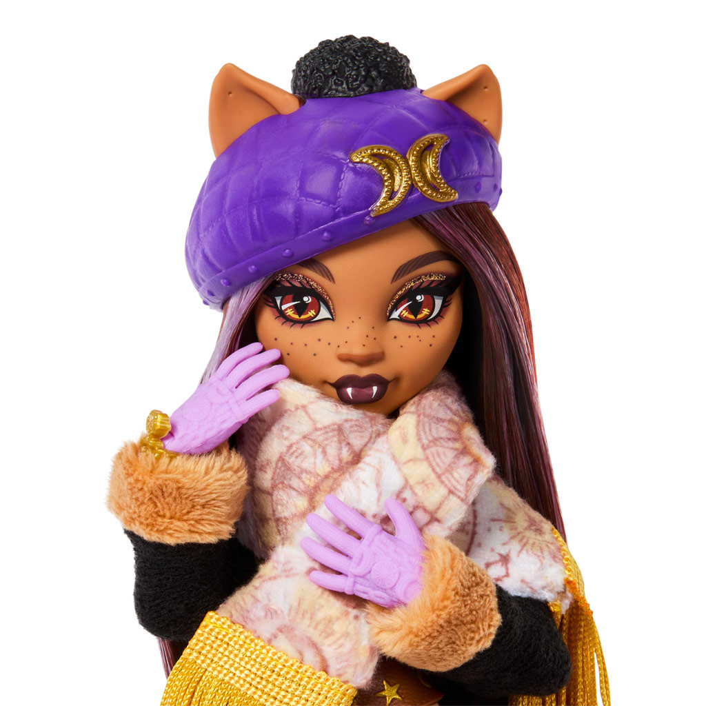 imagen de Monster High Secretos de Amistad Monstruosos - Refugio Espeluznante - Clawdeen Wolf - Mattel 5