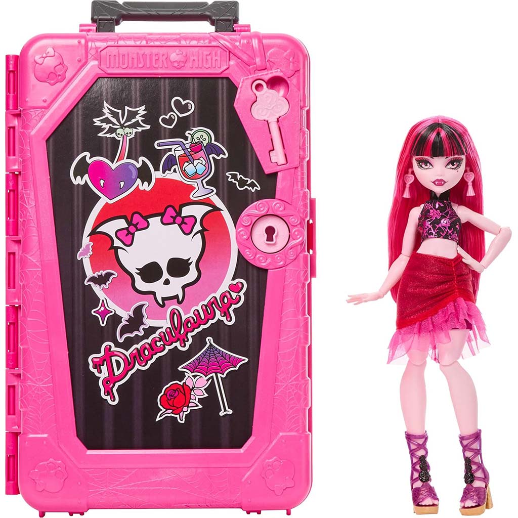 imagen de Monster High Secretos de los Monstruos: Viaje Espantoso Muñeca Draculaura - Mattel 2