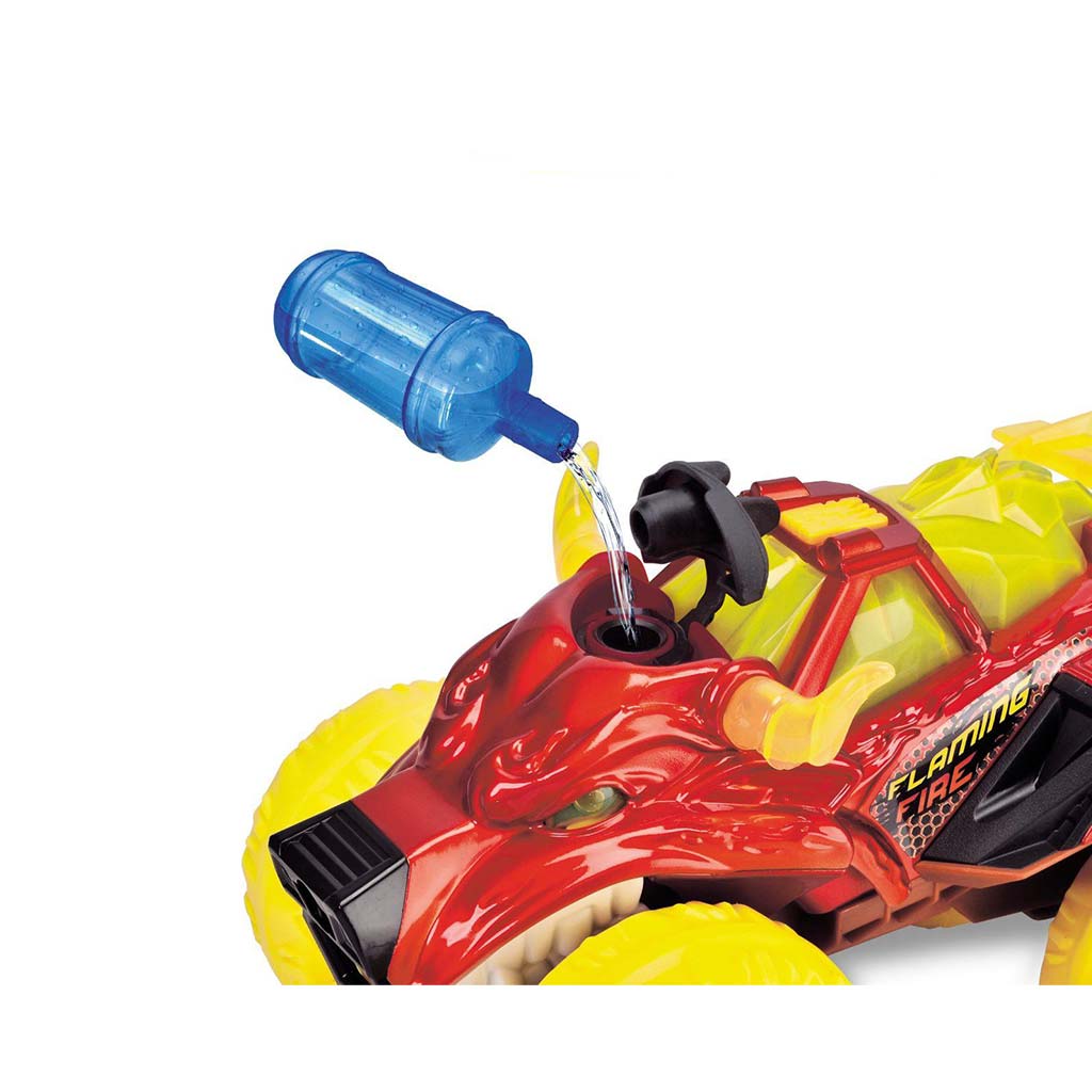 imagen de Monster truck en forma de cabeza de toro llameante con luz y sonido - Dickie Toys 3