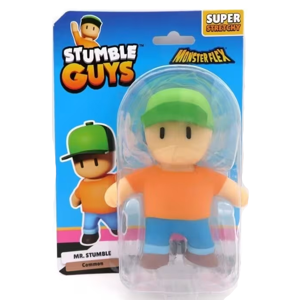 imagen de Monsterflex: Figura extensible de Stumble Guys serie 3 en varias versiones 1ud 1