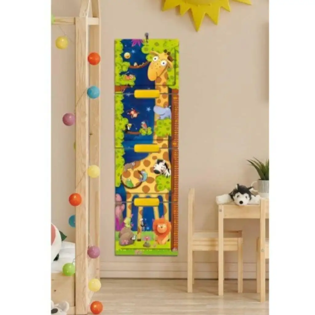 imagen de Montessori Bebé: Medidor de altura de jirafa 3