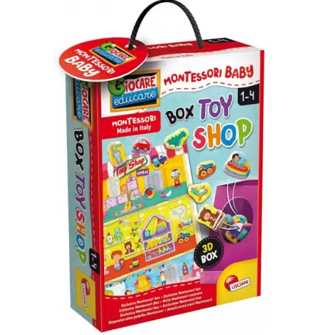 imagen de Montessori: Caja de Bebé rompecabezas de habilidades 1