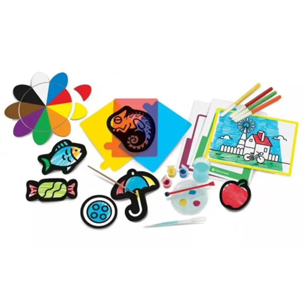 imagen de Montessori - El descubrimiento de los colores juego educativo - Clementoni 3