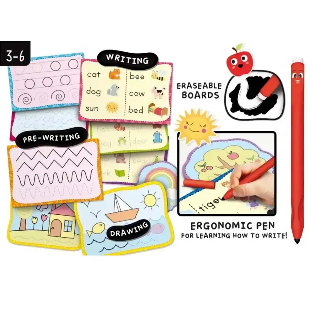 imagen de Montessori Pen: Set de desarrollo de habilidades con bolígrafo especial - Lisciani 2