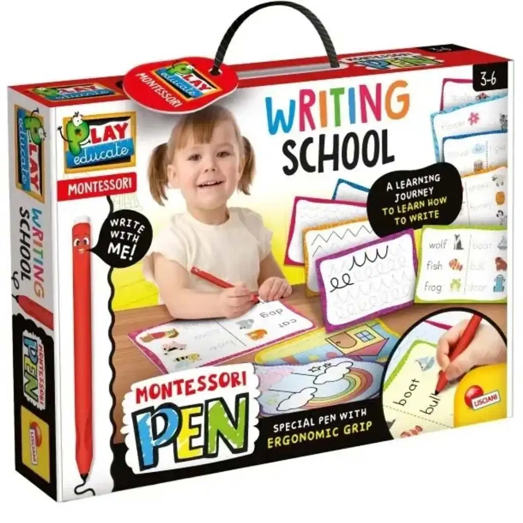 imagen de Montessori Pen: Set de desarrollo de habilidades con bolígrafo especial - Lisciani 1