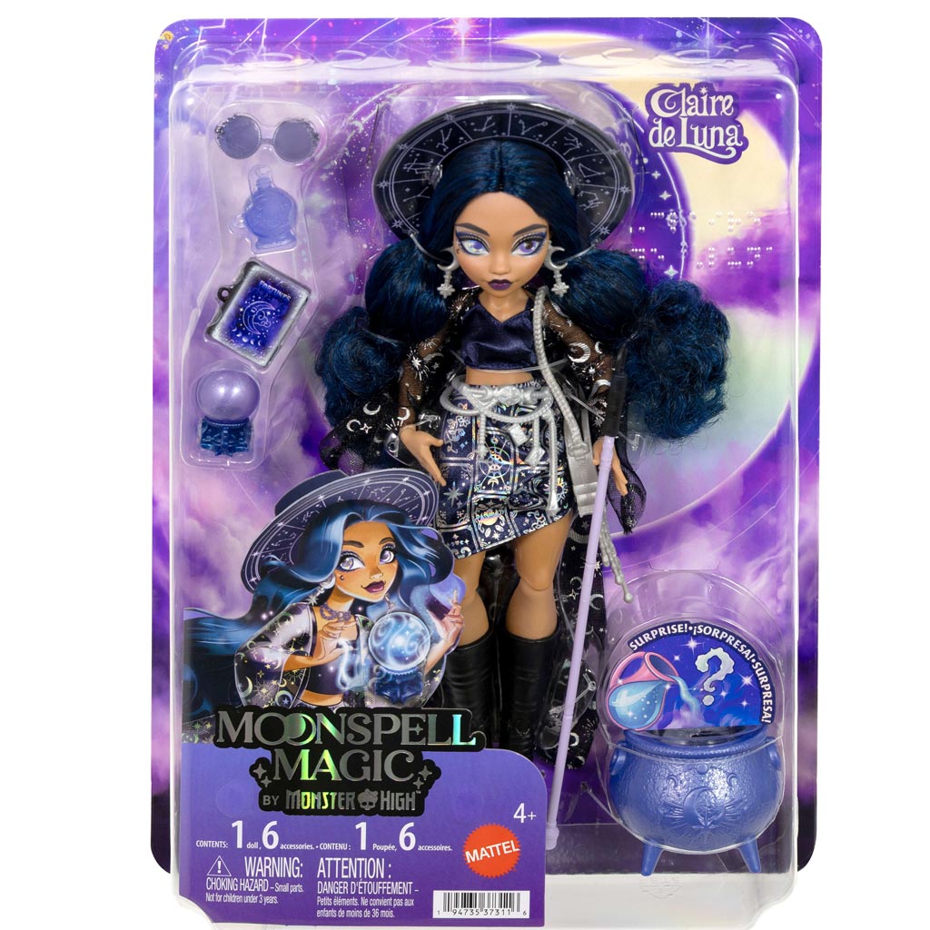 imagen de Moonspell Magic Muñeca - Claire - Mattel 1