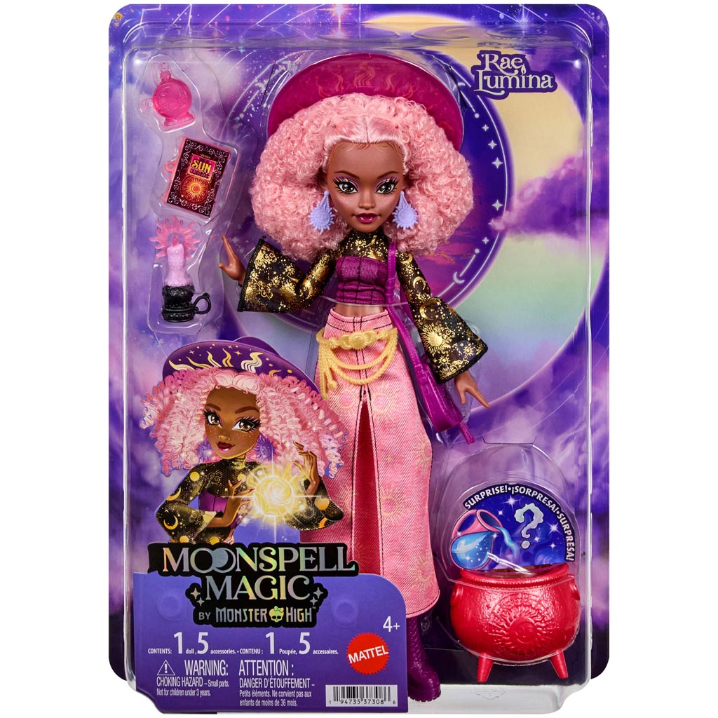 imagen de Moonspell Magic Muñeca - Rae - Mattel 1